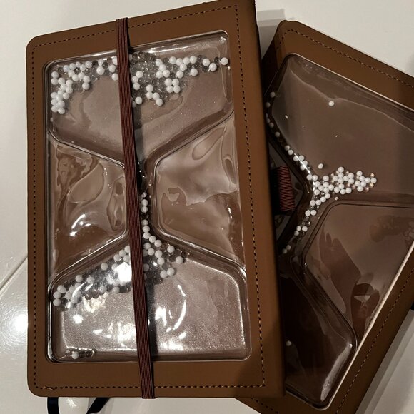 Sensory  Writing Journals (Hourglass on Front  /Balls Move Around) Set of 2 /New - Picture 5 of 16